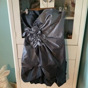 Onyx Nite sz 8 strapless dress euc formal evening